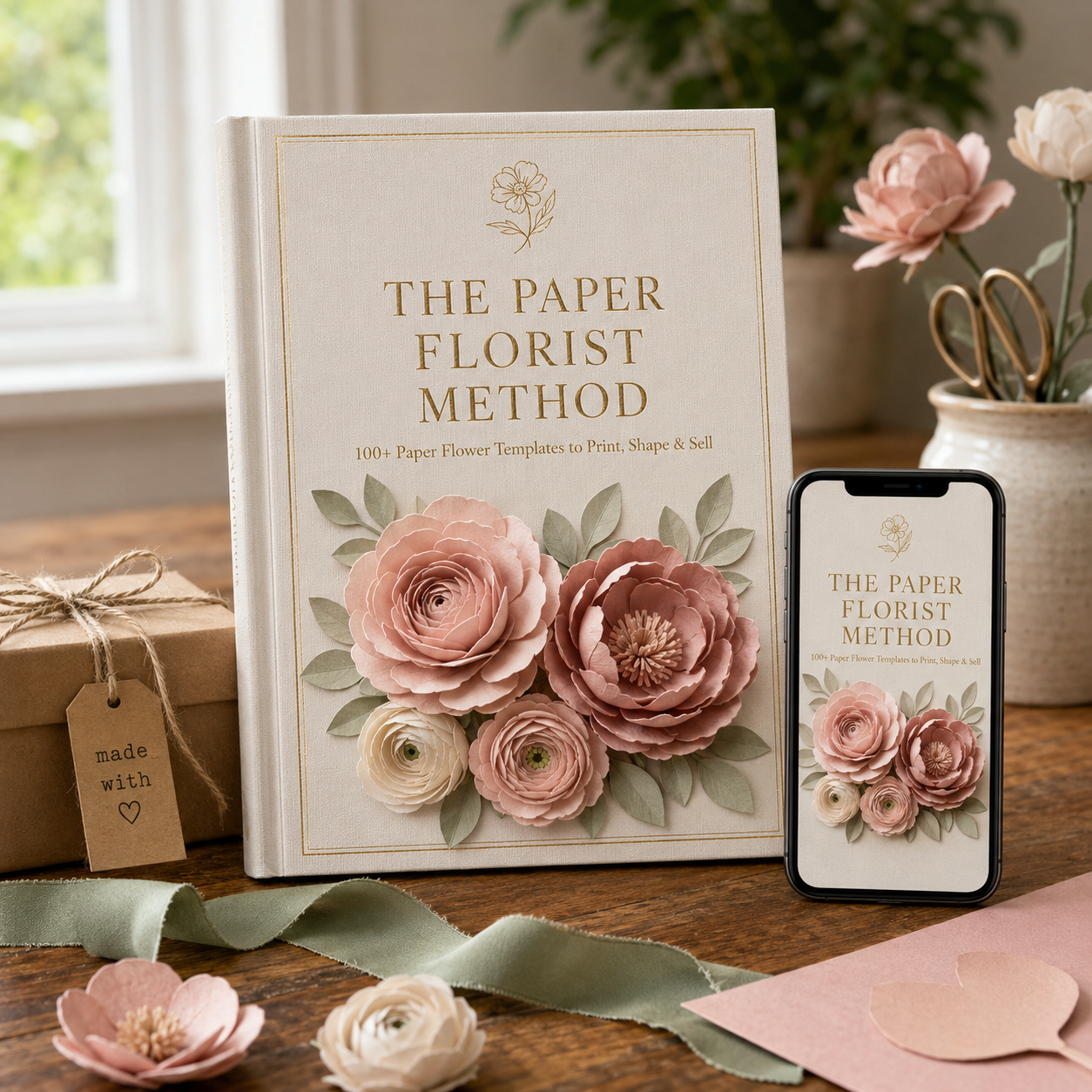 THE PAPER FLORIST METHOD™ + 8 FREE BONUSES