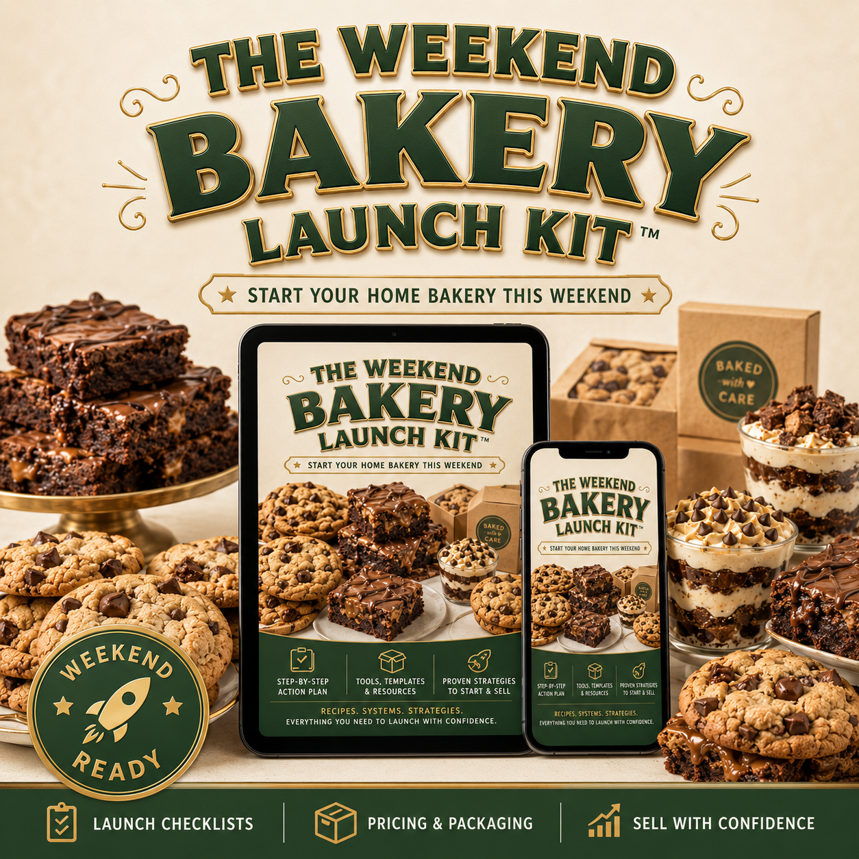 THE WEEKEND BAKERY LAUNCH KIT™